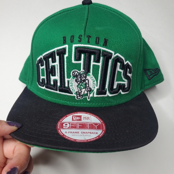 New Era Boston Celtics Hardwood Classics 9Fifty Snapback Hat (New w/o Tags) NBA - Picture 1 of 8